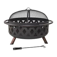 Sunnydaze Collection Portable Weather Resistant Fire Pit