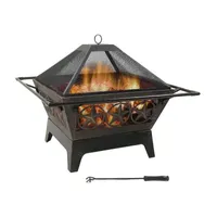 Sunnydaze Collection Portable Weather Resistant Fire Pit