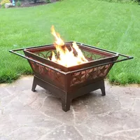 Sunnydaze Collection Portable Weather Resistant Fire Pit