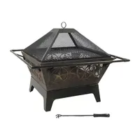 Sunnydaze Collection Portable Weather Resistant Fire Pit