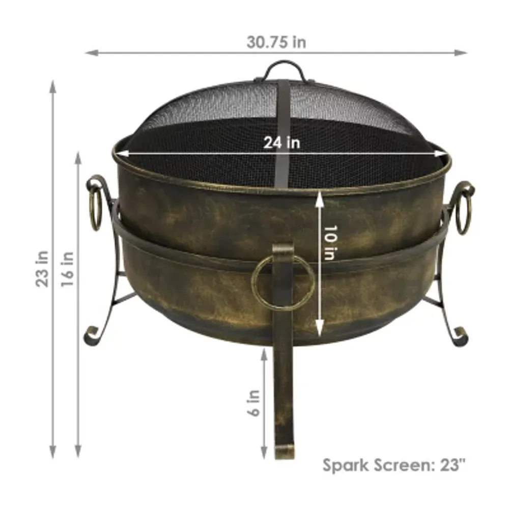 Sunnydaze Collection Weather Resistant Fire Pit