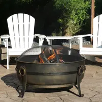 Sunnydaze Collection Weather Resistant Fire Pit