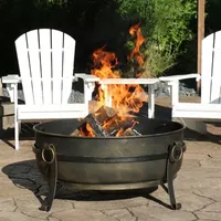 Sunnydaze Collection Weather Resistant Fire Pit