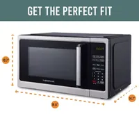 Farberware Classic FM09SS 0.9 Cu. Ft 900-Watt Microwave Oven