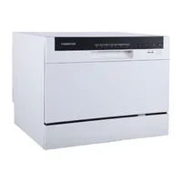 Farberware Professional FCD06ABBWHA 6-Place Setting Countertop Dishwasher