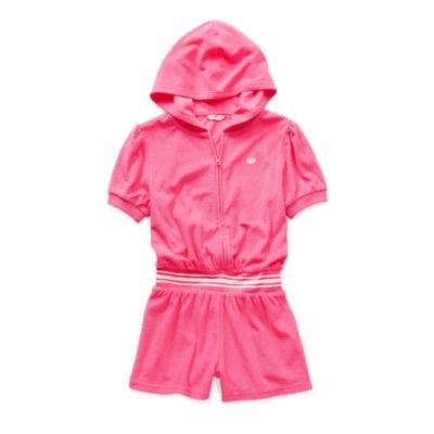 Juicy By Juicy Couture Little & Big Girls Short Sleeve Romper