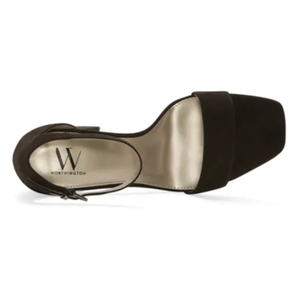 Worthington Womens Becklyn Heeled Sandals