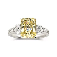 DiamonArt® Yellow Cubic Zirconia Ring