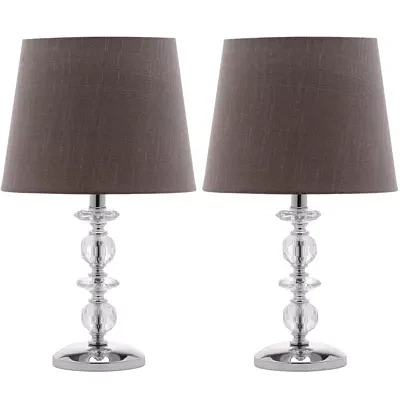 Celeb Stacked Crystal Orb Lamp- Set of 2