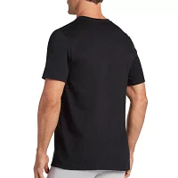 Jockey Classic Mens 3 Pack Short Sleeve Crew Neck T-Shirt