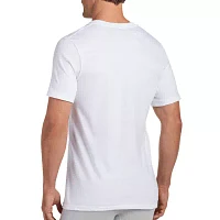 Jockey Classic Bonus Pack Mens 4 Short Sleeve V Neck Moisture Wicking T-Shirt