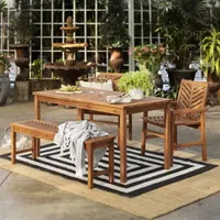 Vincent Collection 4-pc. Patio Dining Set