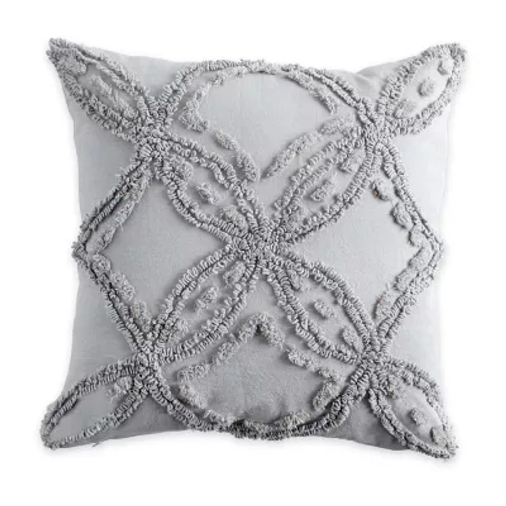 CHF Chenille Square Throw Pillows