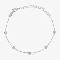 Diamond Addiction Womens 2-pc. Diamond Accent White Diamond Bracelet Set