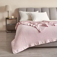 Linery All Season Waffle Weave Super Soft Blanket