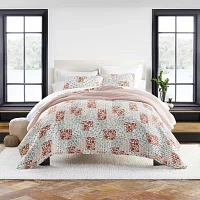 Casual Comfort Patchwork Reversible Quilt Set