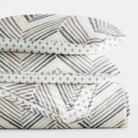 Casual Comfort Chevron Reversible Quilt Set