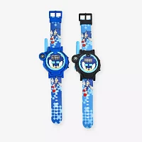 Sonic the Hedgehog Boys Multi-Function Multicolor 2-pc. Watch Boxed Set Snc40094jc