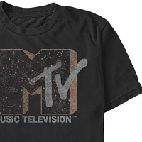 Mens Short Sleeve MTV Graphic T-Shirt