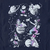 Mens Short Sleeve Mickey and Friends Graphic T-Shirt