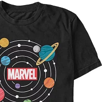 Mens Short Sleeve Marvel Graphic T-Shirt