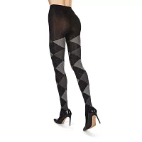 MeMoi Textured Argyle Sweater 1 Pair Tights