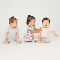 Huggies Baby Girls 3-pc. Short Sleeve Bodysuit