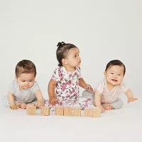 Huggies Baby Girls 3-pc. Short Sleeve Bodysuit