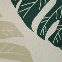 Outdoor Dècor 19 X 42 In Leaf Print High Back Sage Fade Resistant Patio Chair Cushions