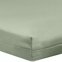 Outdoor Dècor 20 X 45 In Solid Olefin Textured High Back Fade Resistant Patio Chair Cushions