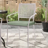 Outdoor Dècor 18 X 19 In Solid Olefin Textured Arm Chair Patio Seat Cushions