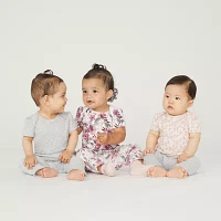 Huggies Baby Girls 2-pc. Mid Rise Straight Pull-On Pant