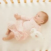 Huggies Baby Girls Crew Neck Long Sleeve 2-pc. Nightgown