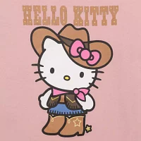Little & Big Girls Crew Neck Short Sleeve Hello Kitty Graphic T-Shirt