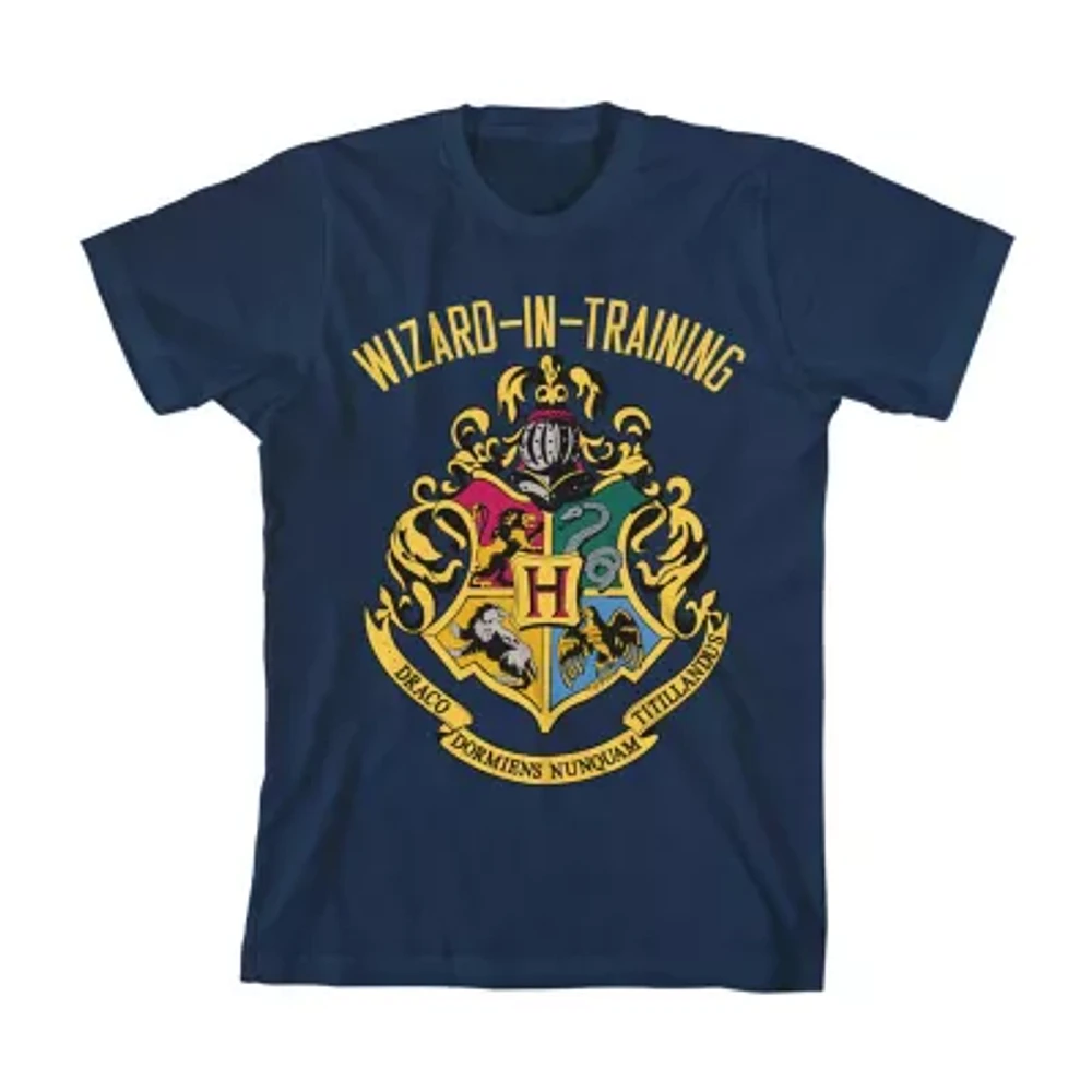 Little & Big Boys Crew Neck Short Sleeve Harry Potter Graphic T-Shirt