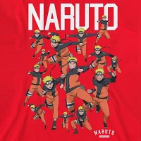 Little & Big Boys Crew Neck Short Sleeve Naruto Graphic T-Shirt