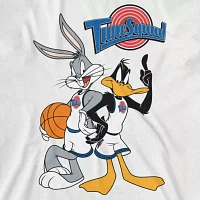 Little & Big Boys Crew Neck Short Sleeve Looney Tunes Graphic T-Shirt