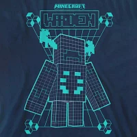 Little & Big Boys Crew Neck Short Sleeve Minecraft Graphic T-Shirt