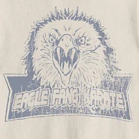 Mens Short Sleeve Cobra Kai Eagle Fang Graphic T-Shirt