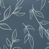 Outdoor Dècor 14 X 26 In Printed Lumbar Blue Rectangular Throw Pillows
