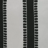 Outdoor Dècor 18 X 18 In Printed Stripe Square Throw Pillows