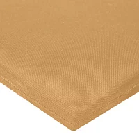 Outdoor Dècor 17 X 17 In Solid Olefin Textured Bistro Mustard Patio Seat Cushions