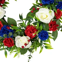 Northlight 24in Carnation And Rose Aritificial Wreath