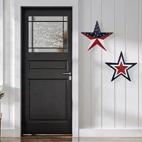 Northlight 15in Star Americana Metal Wall Art