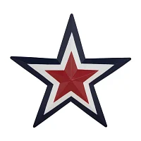 Northlight 15in Star Americana Metal Wall Art