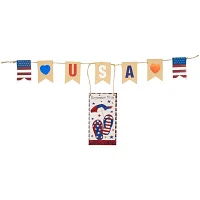 Northlight 30.5in Usa Summer Fun Welcome Americana Print