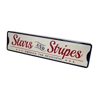 Northlight 23.5in Stars And Stripes Wall Sign