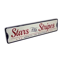 Northlight 23.5in Stars And Stripes Wall Sign