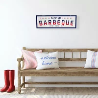 Northlight 23in Backyard Barbeque Wall Sign