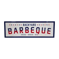 Northlight 23in Backyard Barbeque Wall Sign